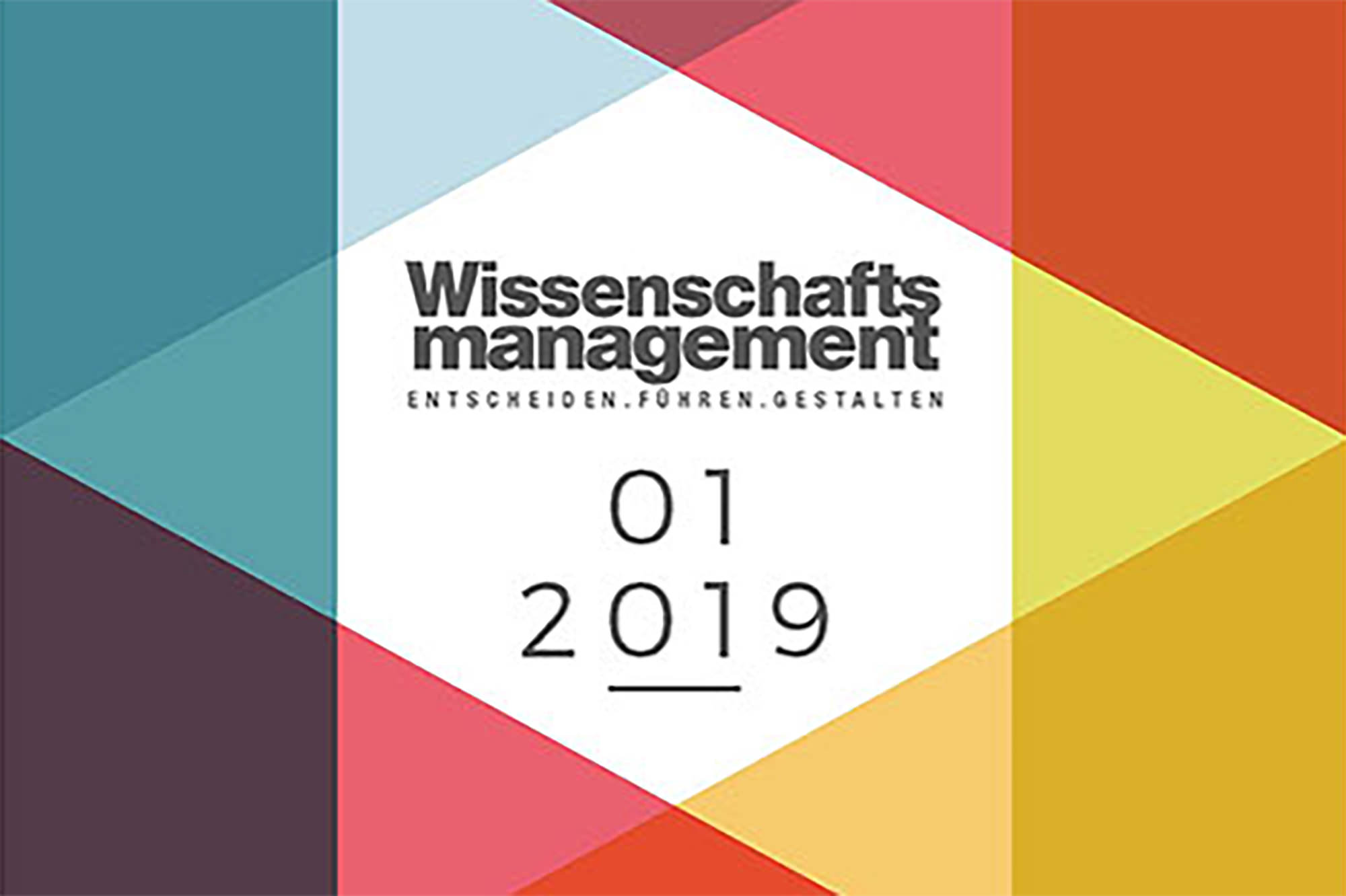 Wissenschaftsmanagement Ausgabe 1/2019